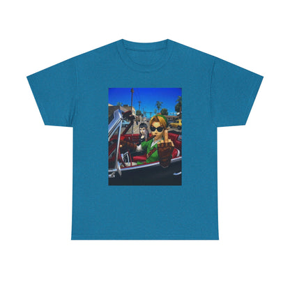 Link Flipping The Bird In Convertible Tee