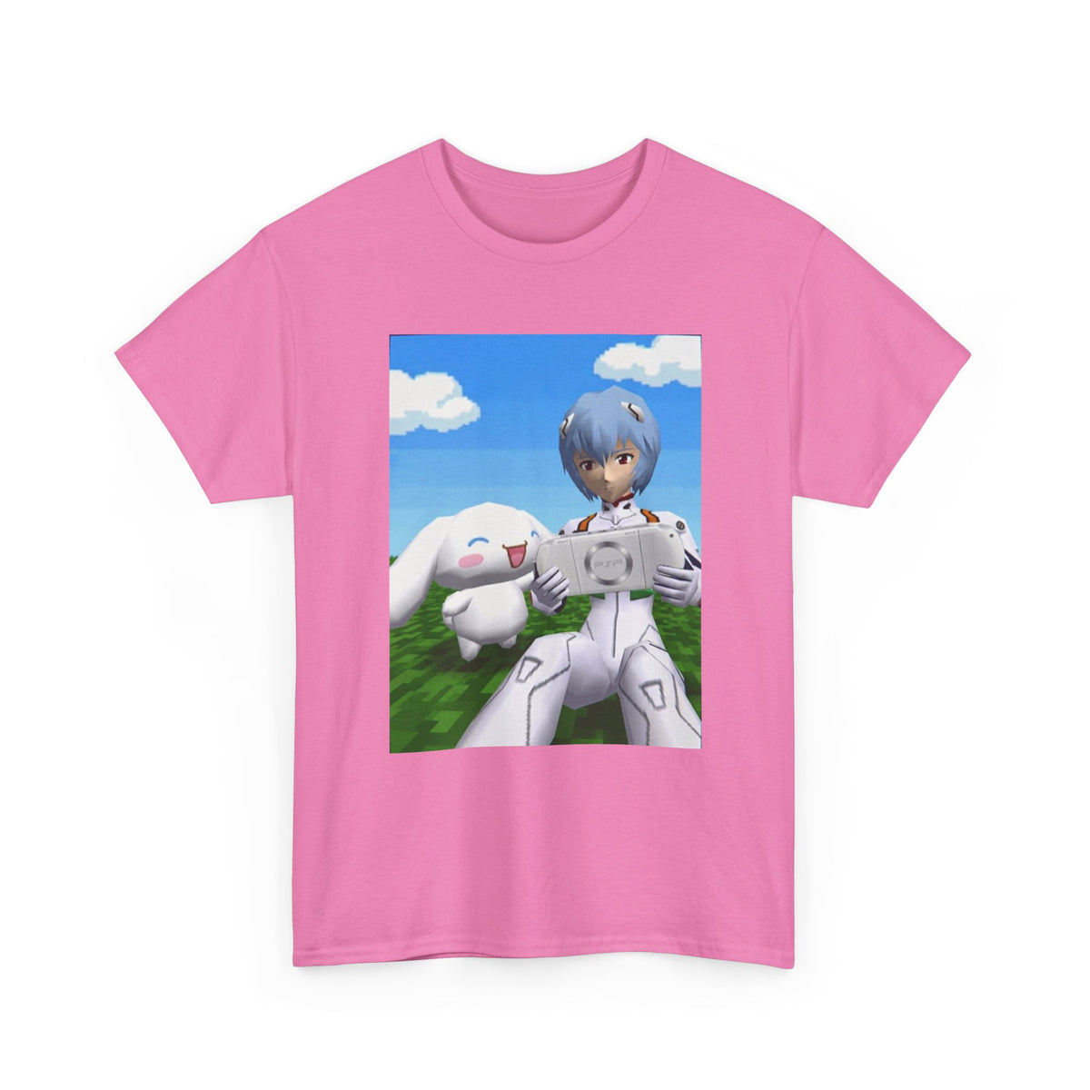 Rei Ayanami And Cinnamoroll Gaming PSP (Design 1)