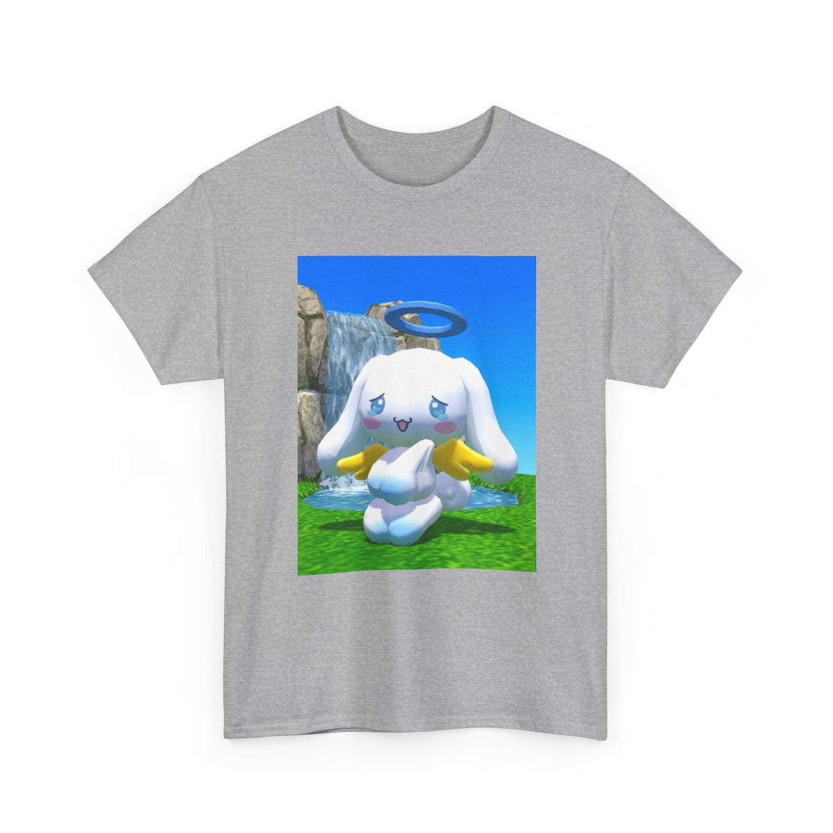 Cinnamoroll Angel Crying By Waterfall