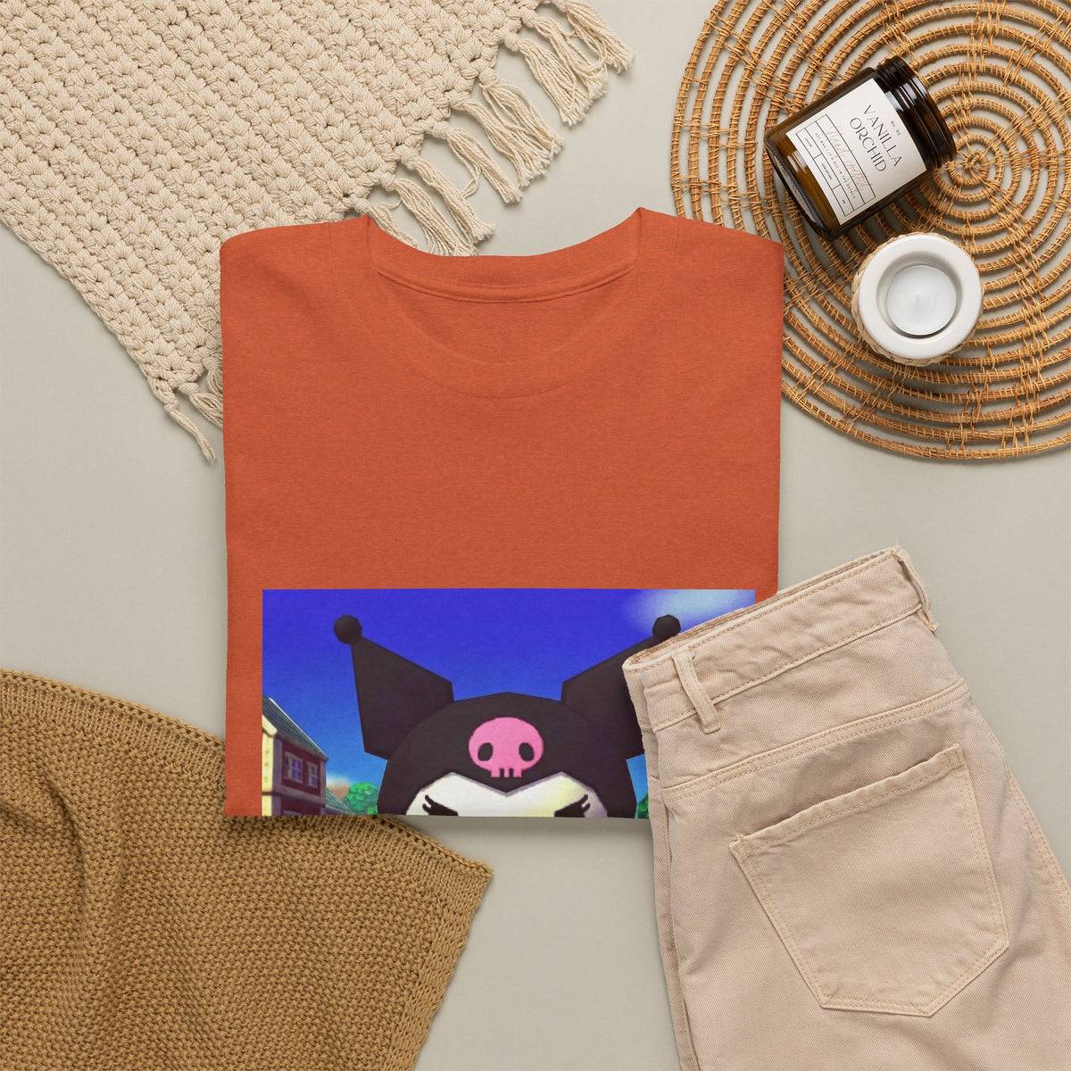 Kuromi Flipping The Bird Tee