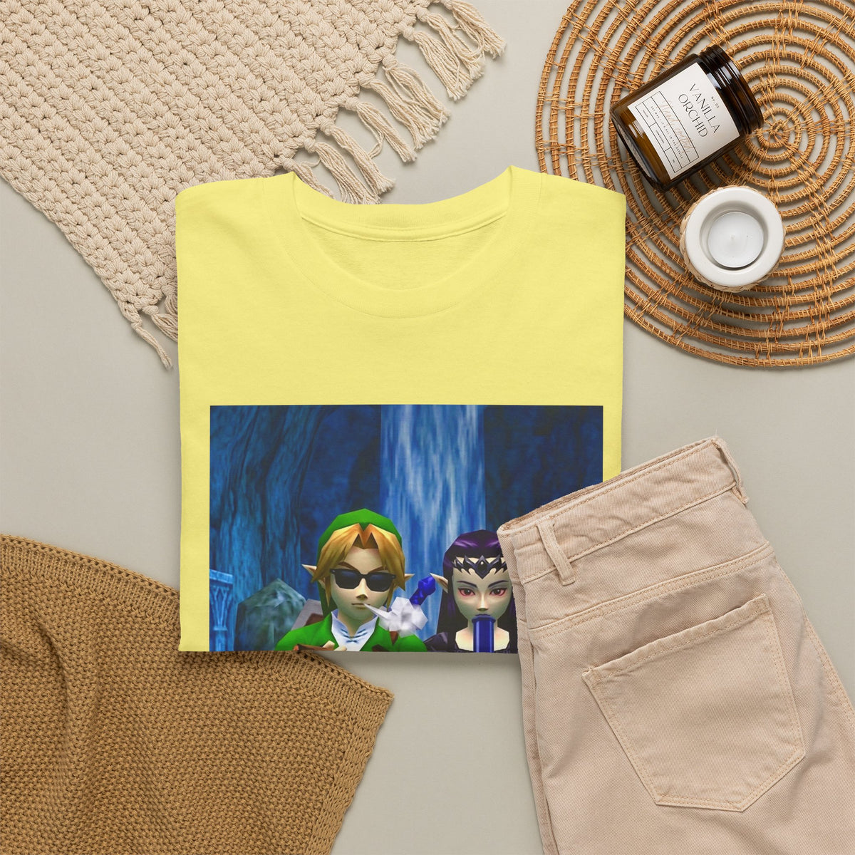 Hero and Princess Taking A Hit Tee