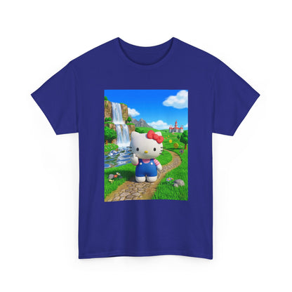 Hello Kitty Flipping Off In Mushroom Kingdom