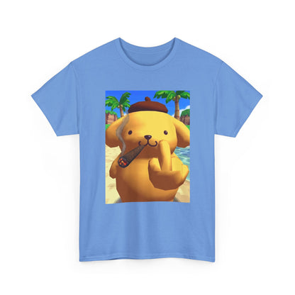 Pompompurin Smoking Blunt & Flipping Off