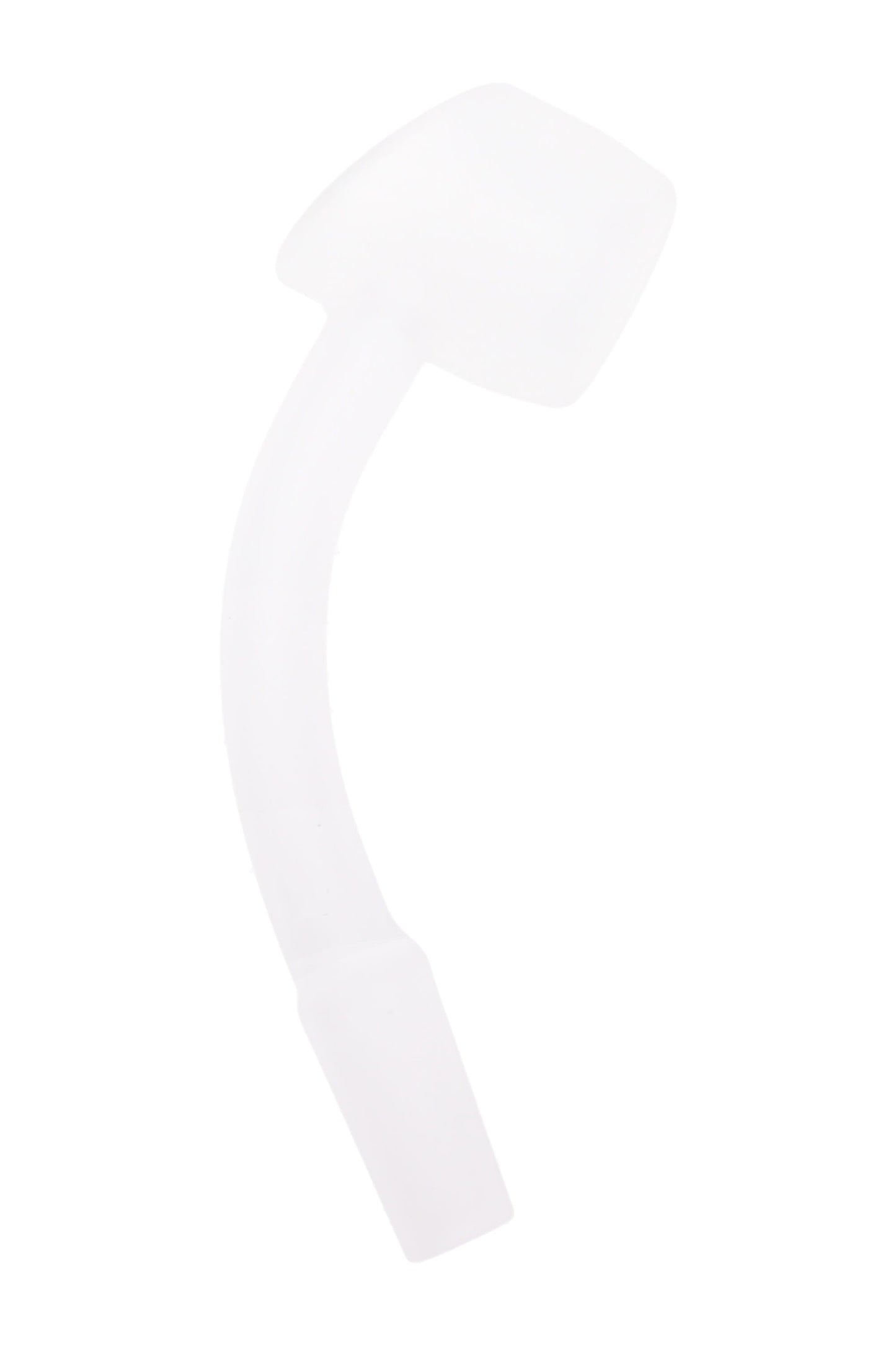 10 mm Male 45° Domeless Frosted Quartz Banger – 4 mm Thick