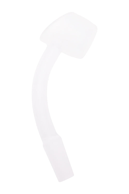 10 mm Male 45° Domeless Frosted Quartz Banger – 4 mm Thick