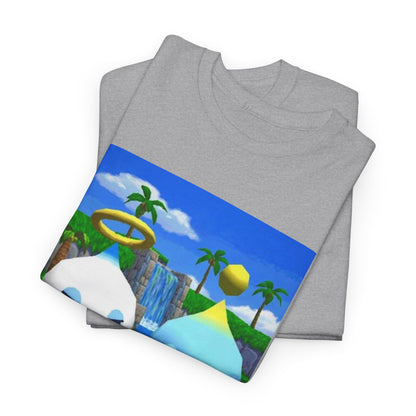 Chao Flipping Off In Paradise Tee
