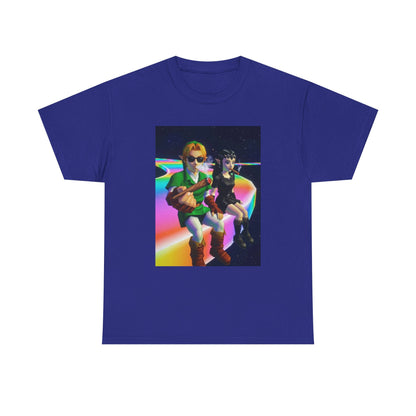 Link And Dark Link Smoking In Space