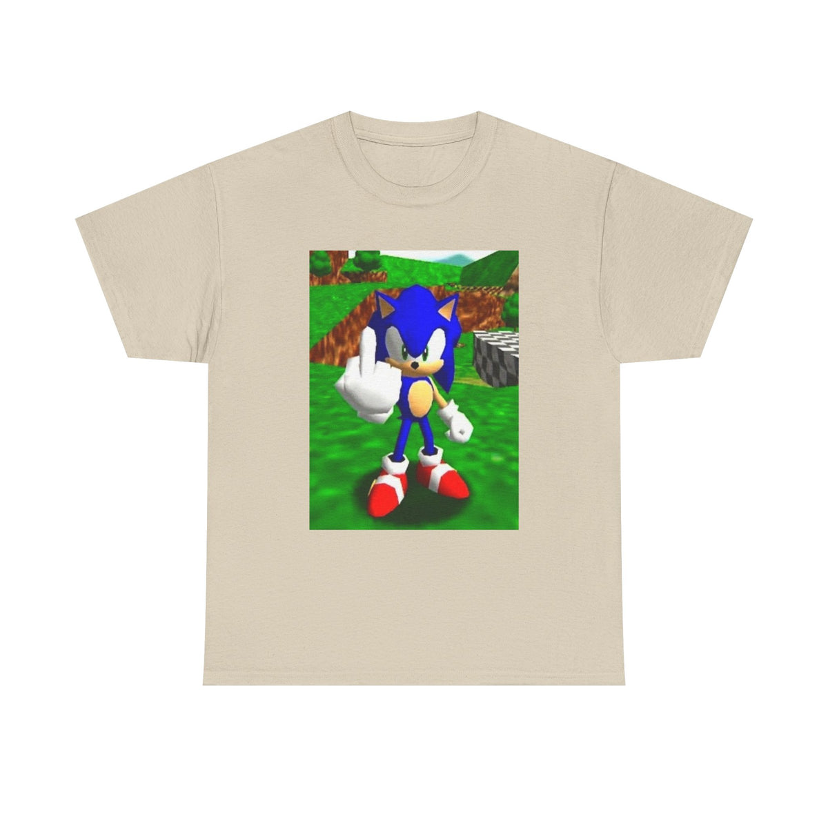 Sonic Gives The Finger Tee