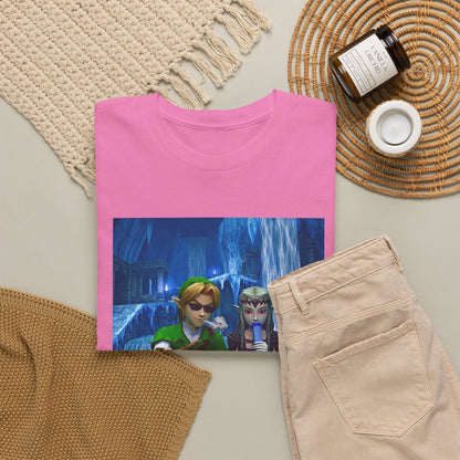 Stoner Link and Zelda Chillin' in Zora's Domain