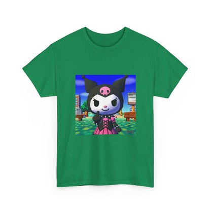 Kuromi Flipping The Bird In Animal Crossing