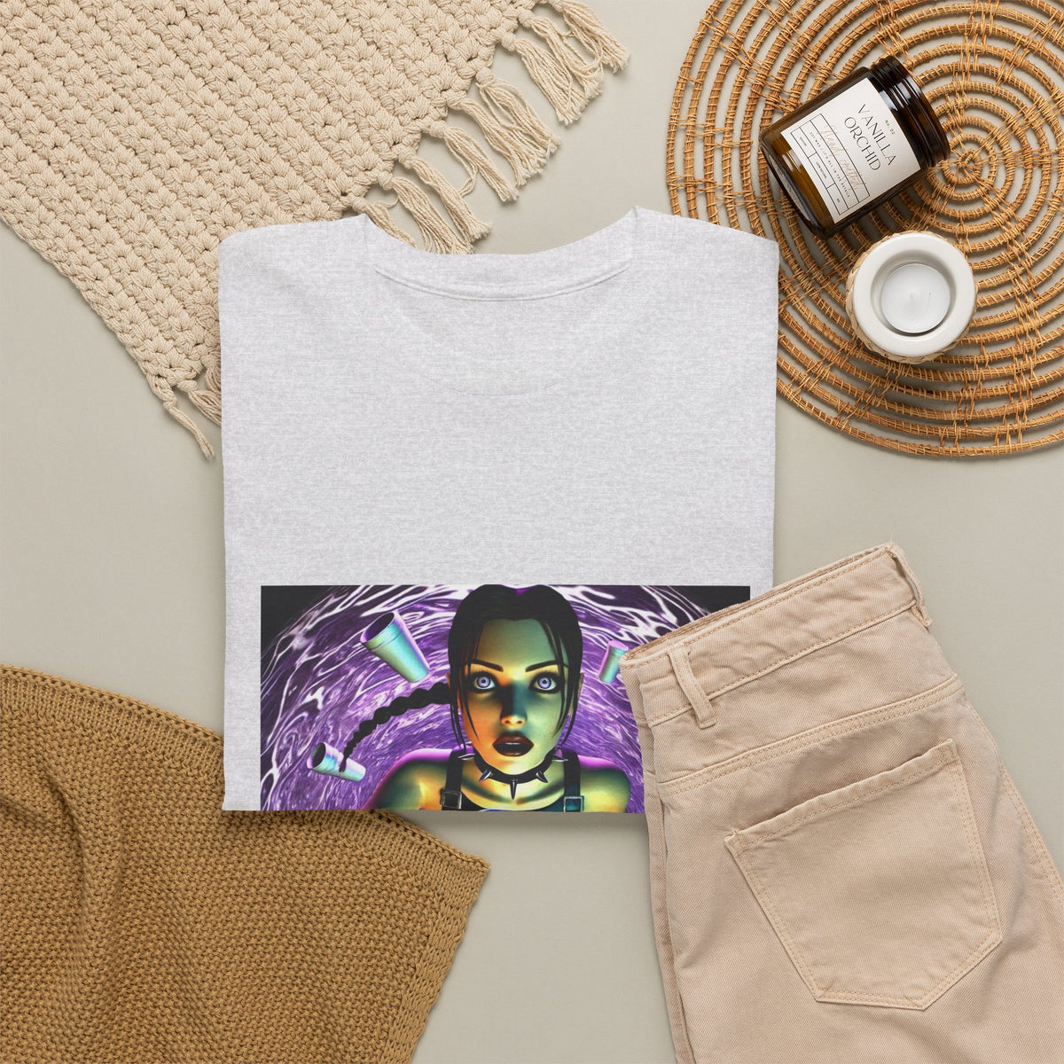 Digital Drip II Abstract Design Tee
