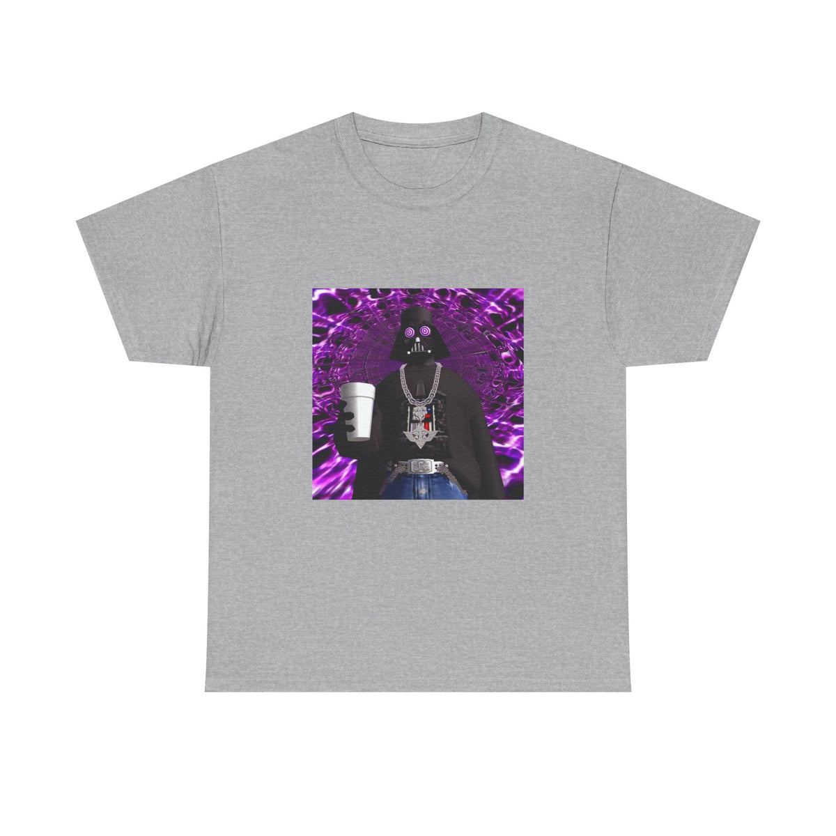 Stoner Vader Sipping Purple Drink Tee