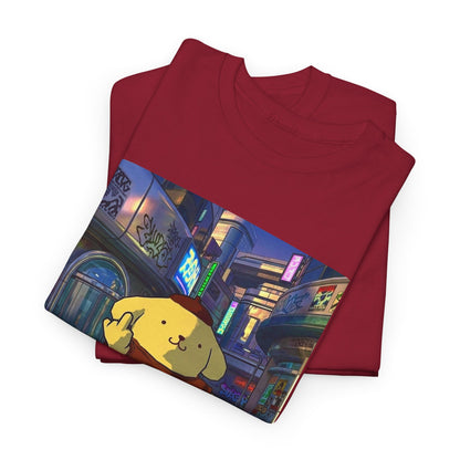 Pompompurin Flips Off The City