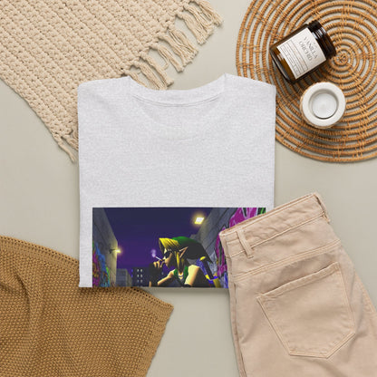 Edgy Link Smoking In Alley Tee