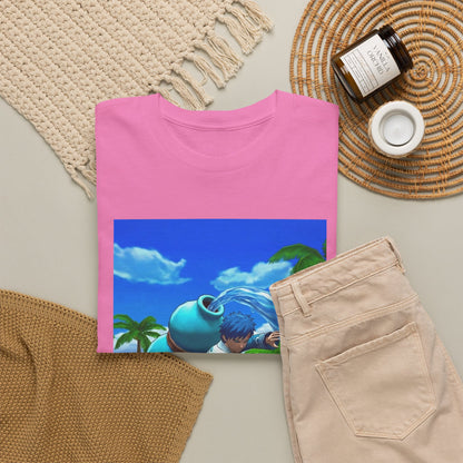 Water Bender On A Tropical Beach Tee