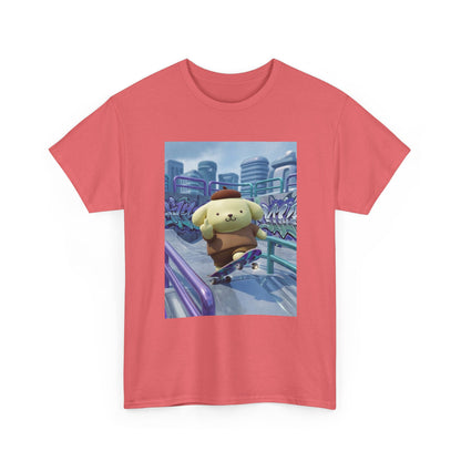 Pompompurin Flipping Off On Skateboard