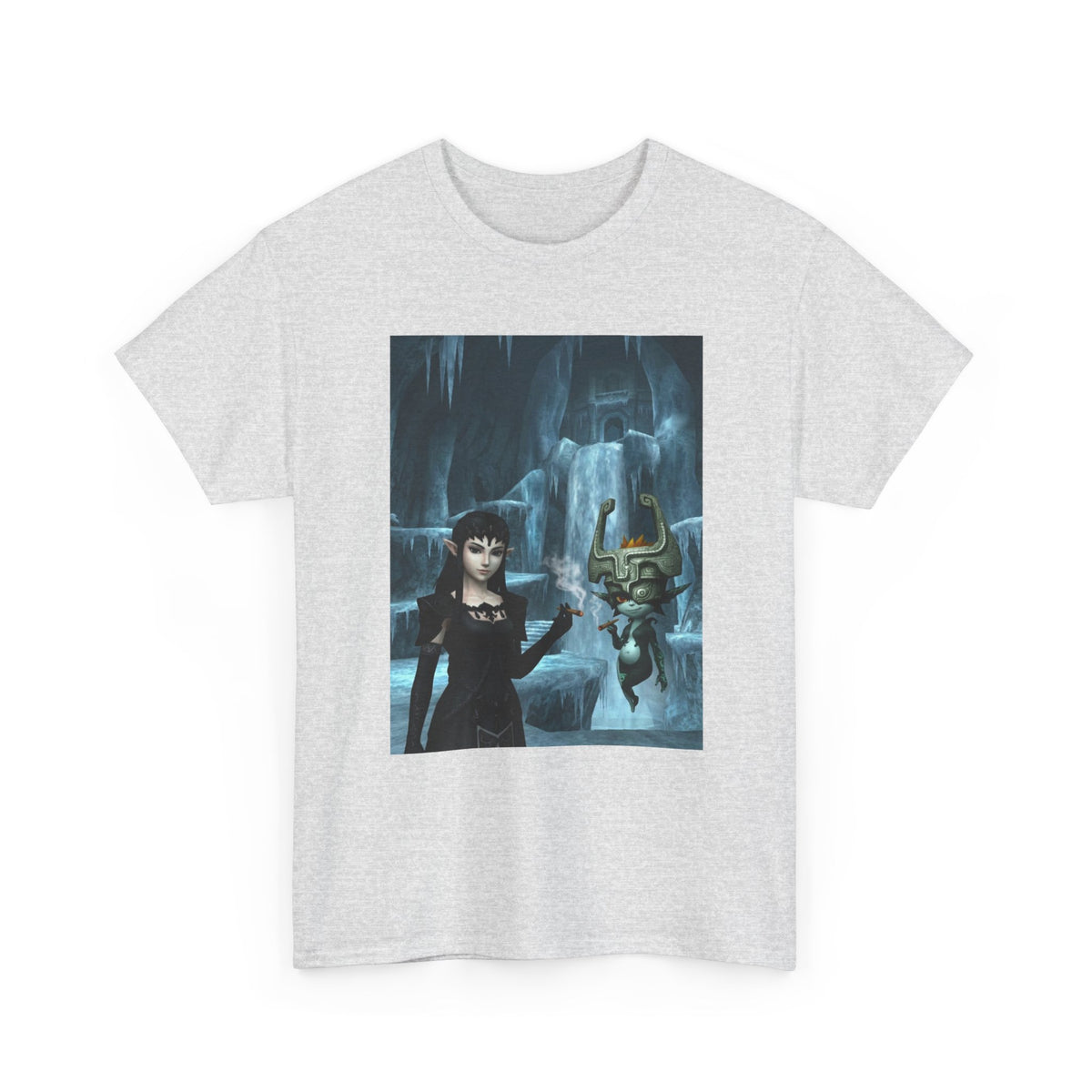 Zant, Midna Smoking Blunts In Ice Cave Tee