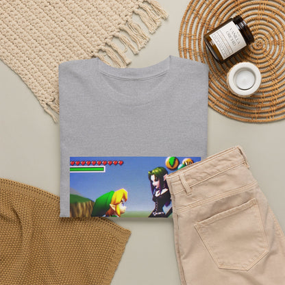 Link Proposing To Goth Girl Tee