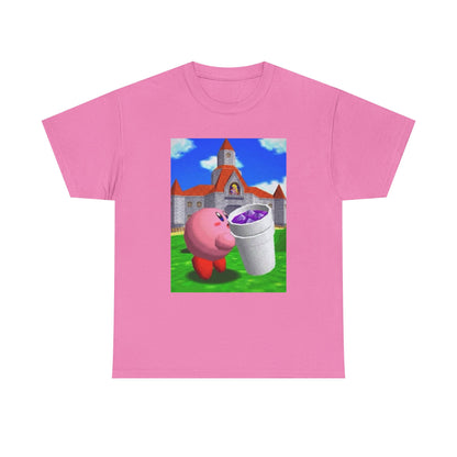 Kirby Sipping Lean At Mushroom Kingdom