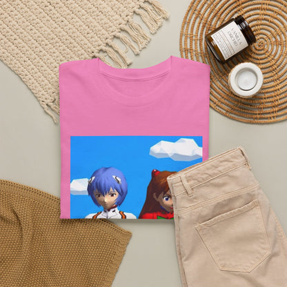 Rei And Asuka Gaming On PSPs Tee