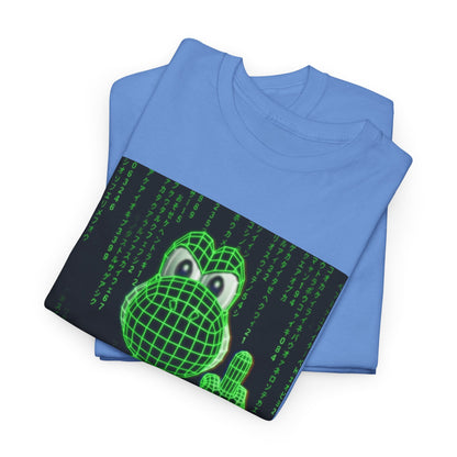 Matrix Yoshi Flipping The Bird Tee