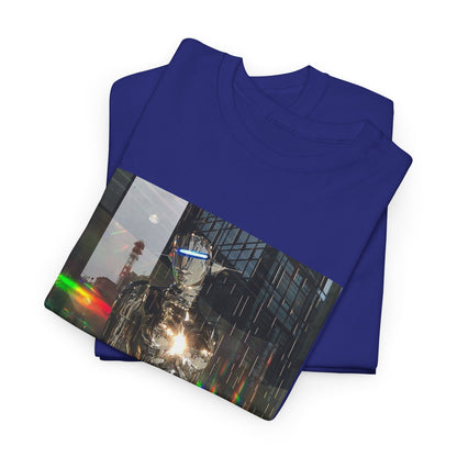 Neon Ember Flow Graphic Tee