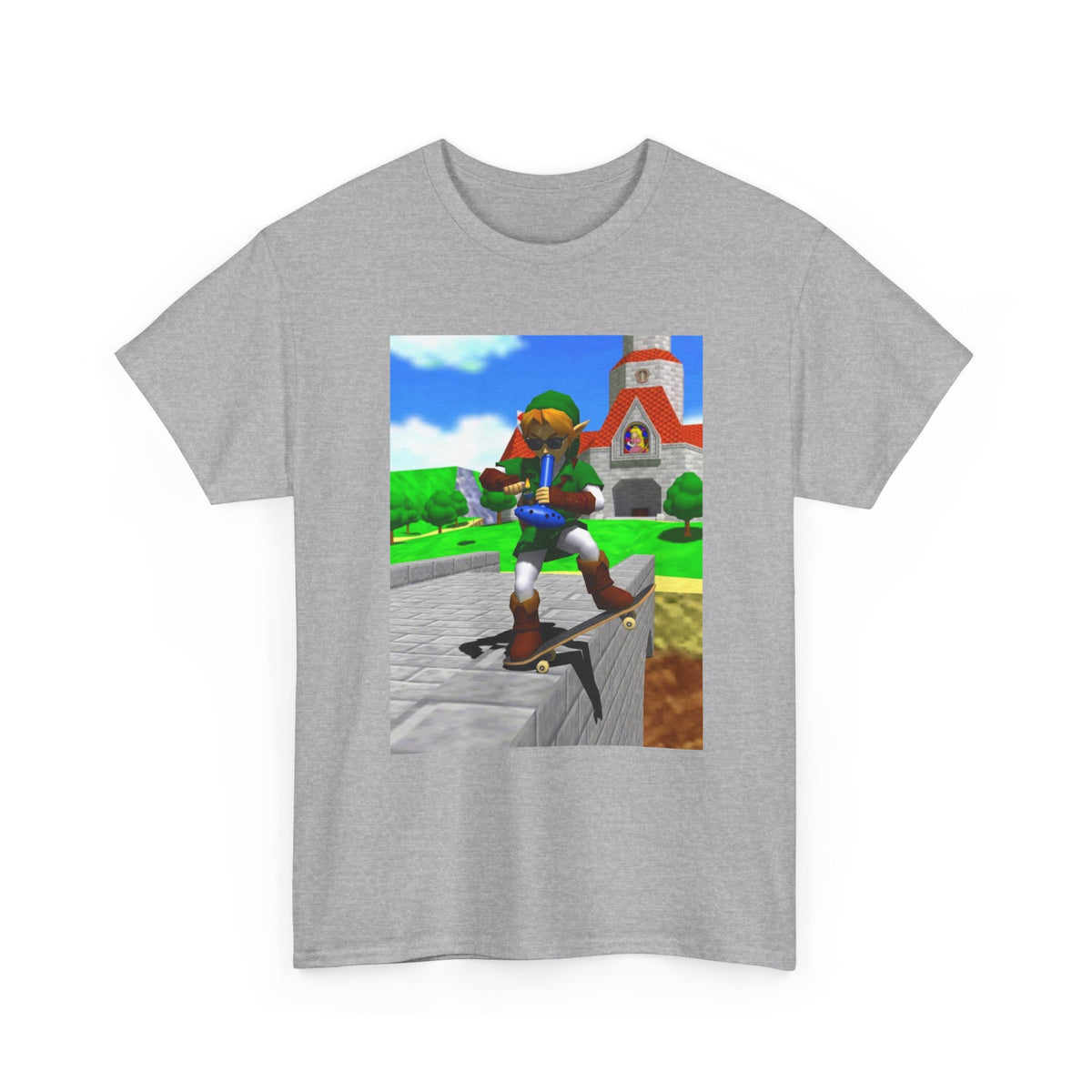 Stoner Link On Skateboard With Ocarina Bong