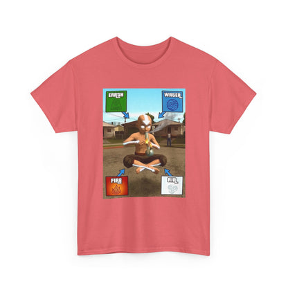 Aang Bending Smoke Elements Tee