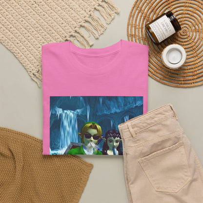 Hero and Dark Princess Chillin' in Ice Cave