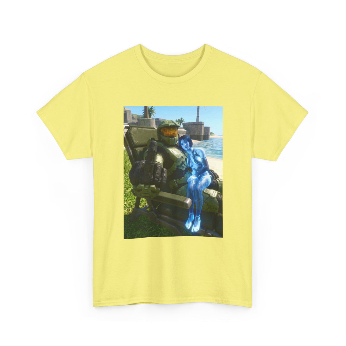 Master Chief And Cortana Chilling Out