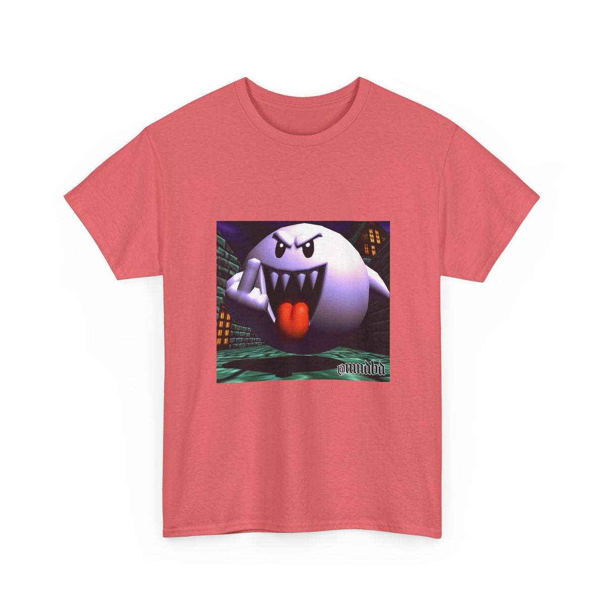 Aggressive Boo Flipping The Bird Tee