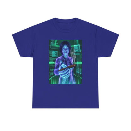 Hologram Goddess Offering You A Blunt