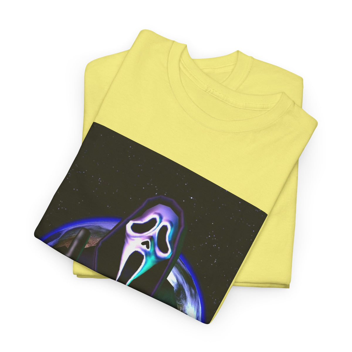 Ghostface Flipping Off The Earth Tee