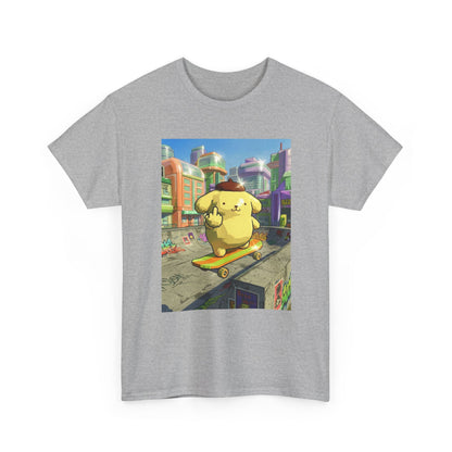 Pompompurin Flipping Bird Skate Park Tee