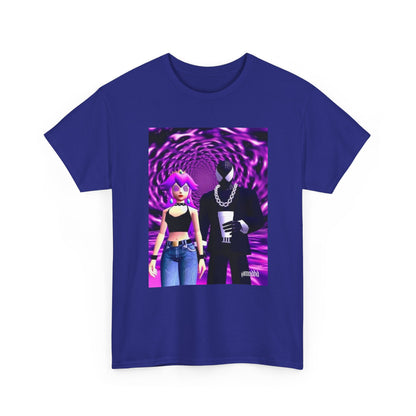 Hypnotized Peach & Sipping Spidey Tee