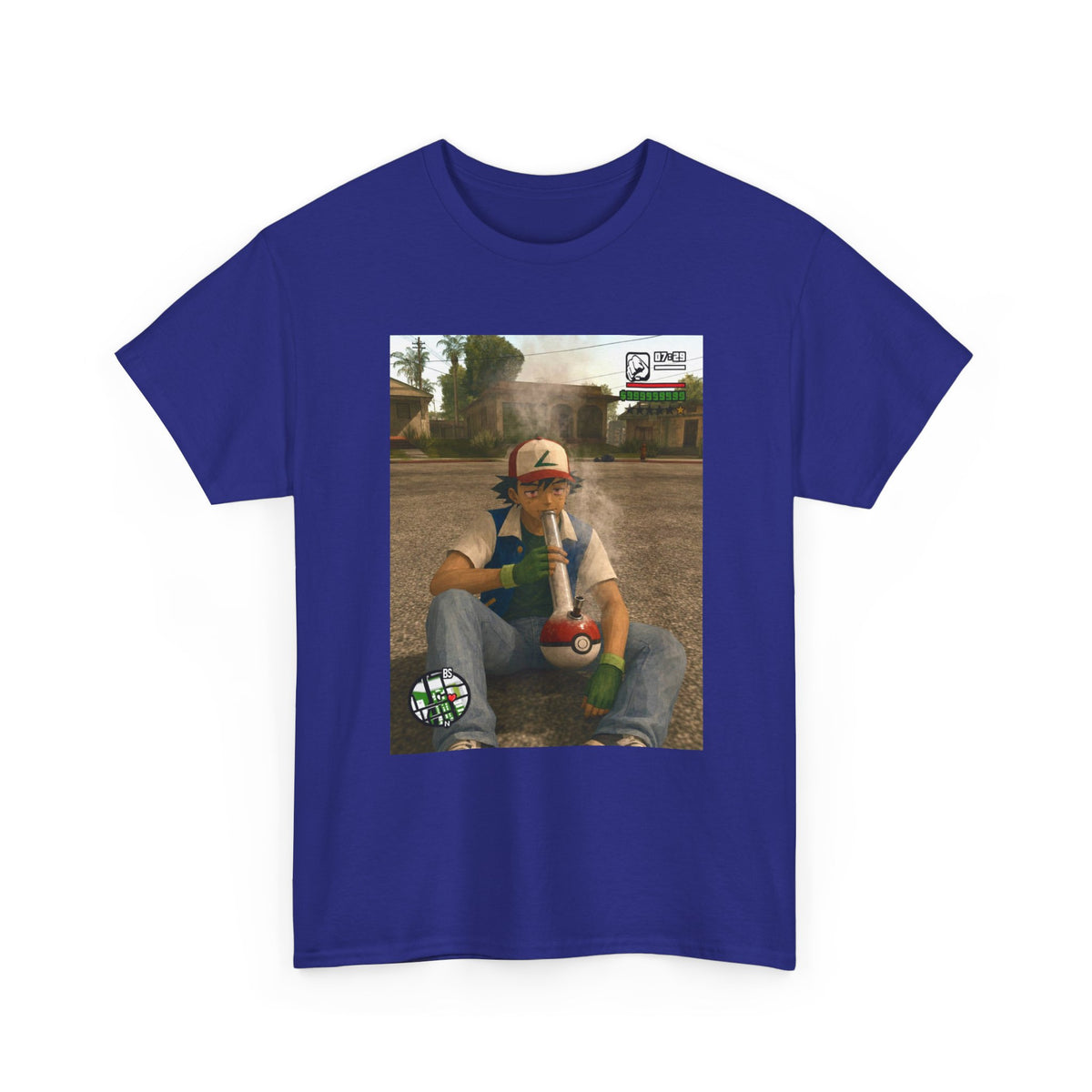 Ash Ketchum Bong Hit Tee