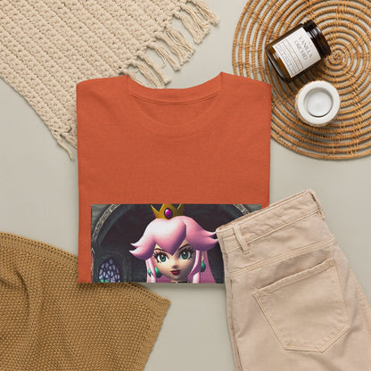 Goth Princess Peach In The Castle Tee