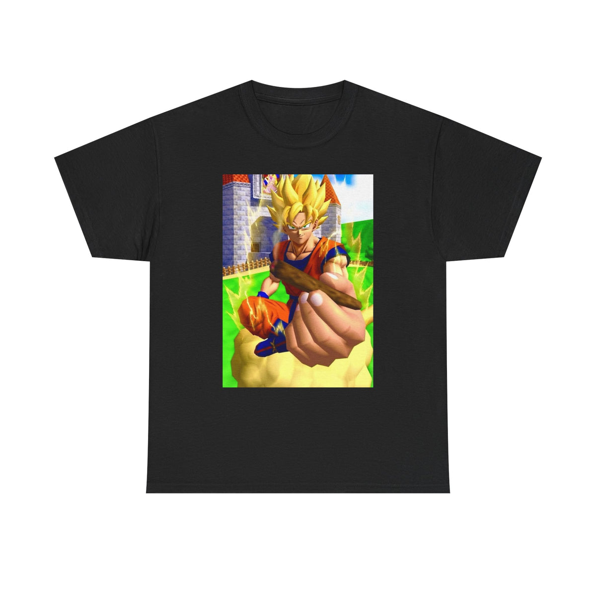 Super Saiyan Goku Offering A Blunt Tee