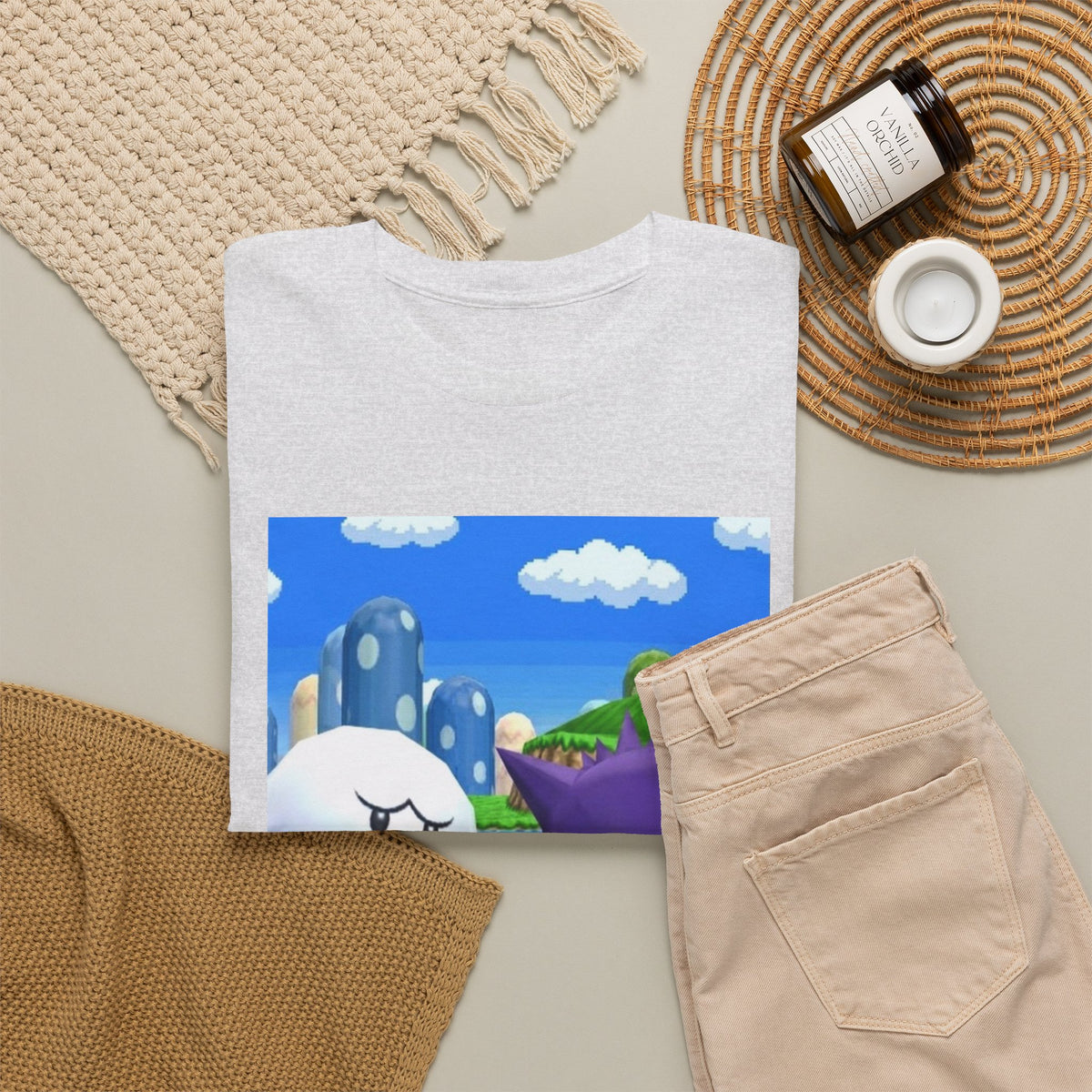 Boo and Gengar Flipping the Bird Tee