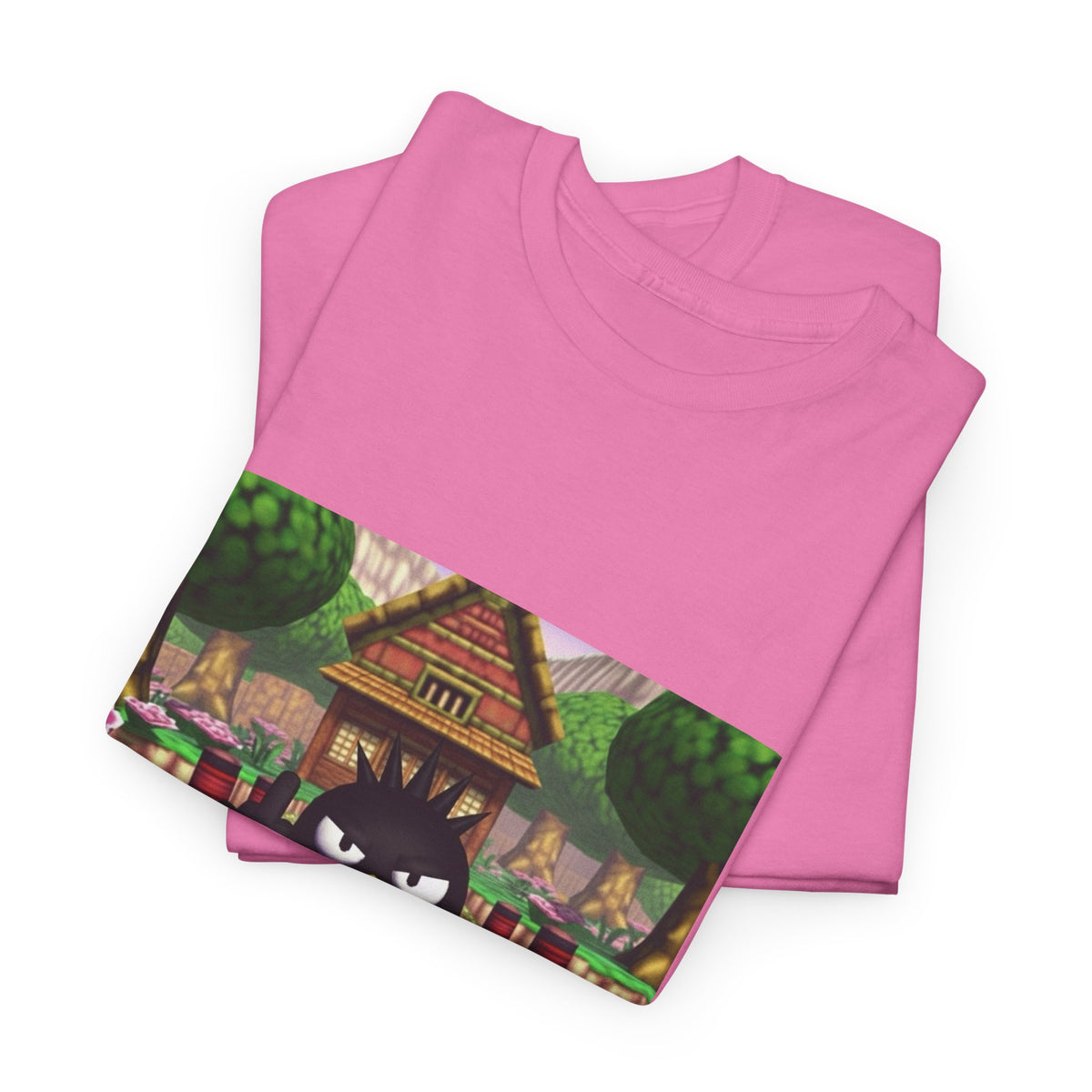 Grumpy Black Bird Flipping Off Tee