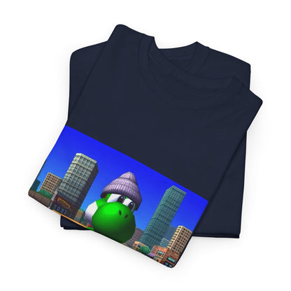 Chill Yoshi On Bench City Vibes Tee