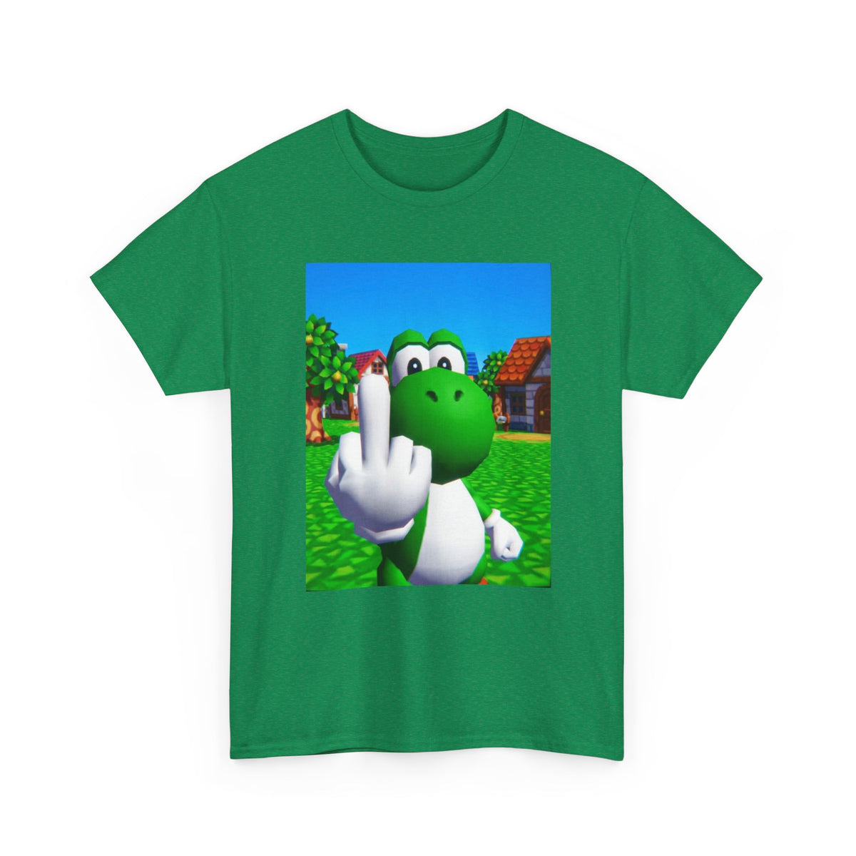 Yoshi Giving The Finger Tee (Design 6)