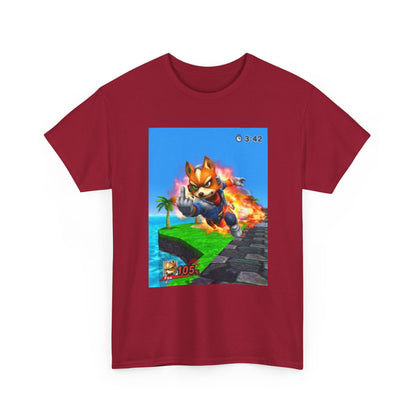 Fox McCloud Flipping The Bird Tee