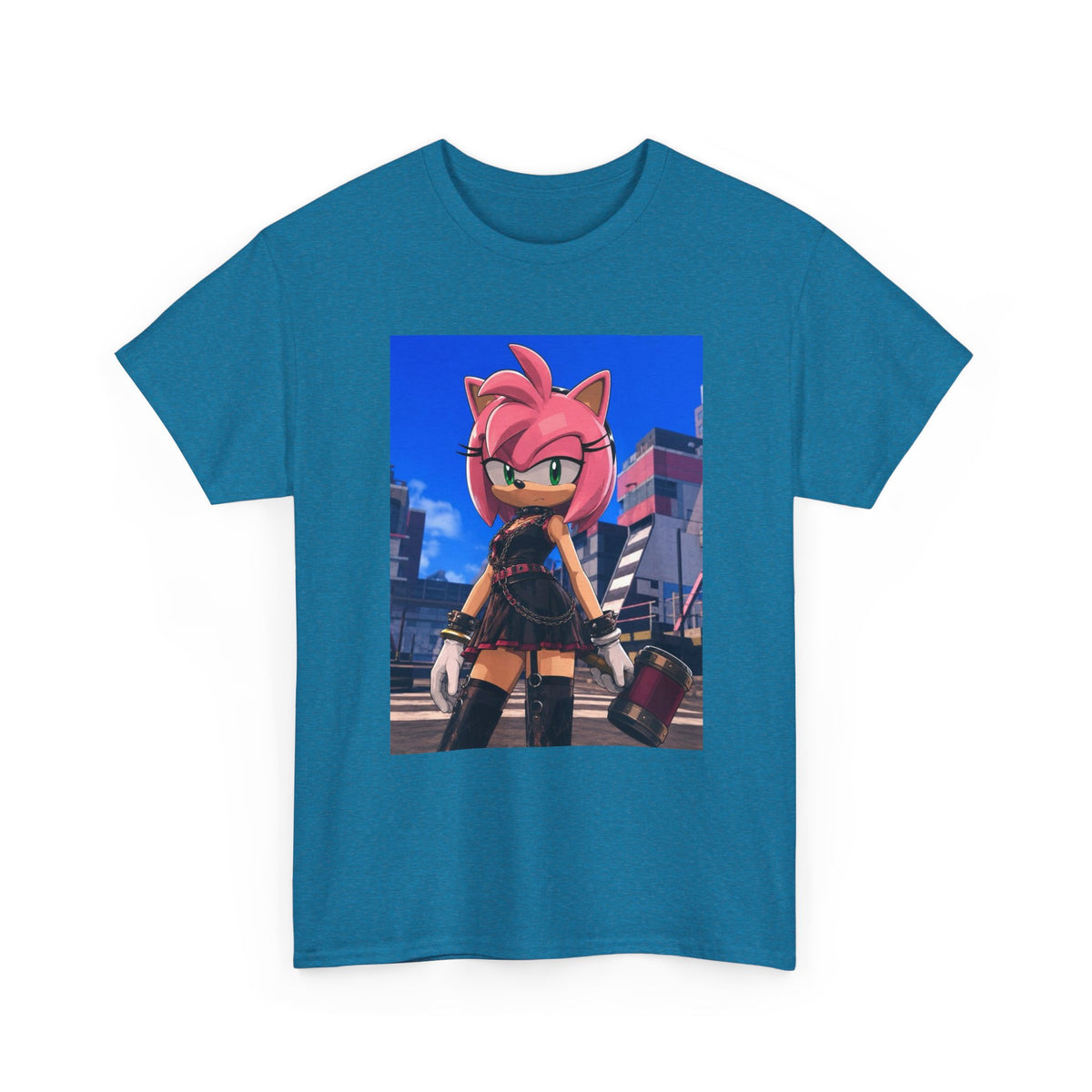 Gothic Amy Rose With Hammer Tee