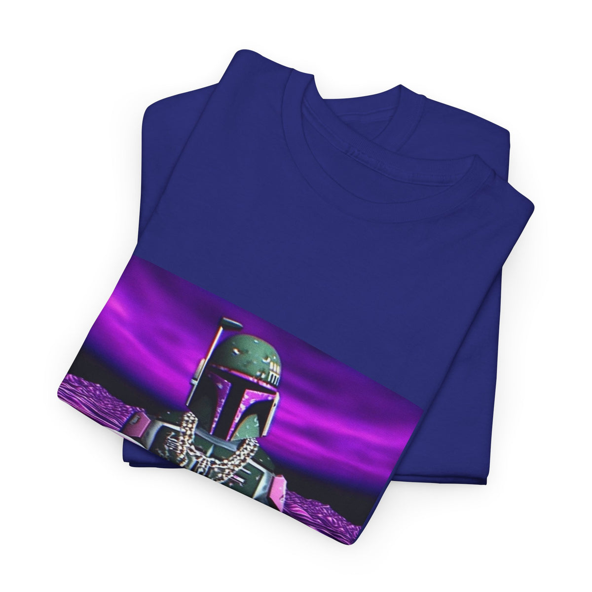 Boba Fett Sipping Purple In A Hypnotic Realm