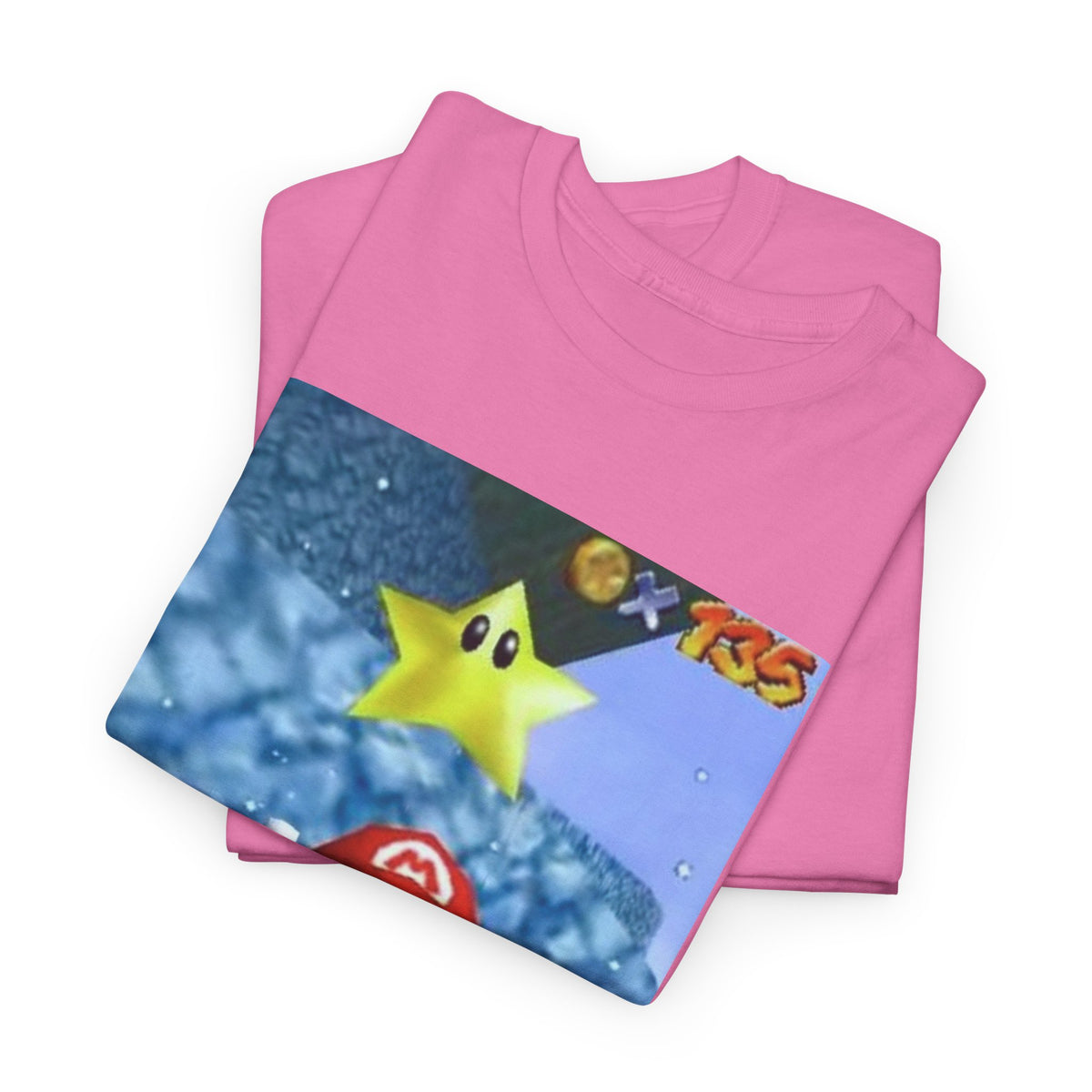 Mario Flips The Bird In Icy World Tee