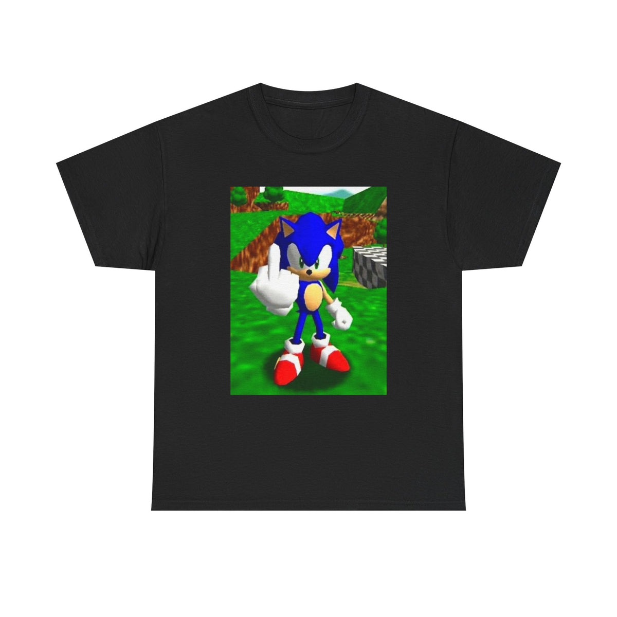 Sonic Gives The Finger Tee