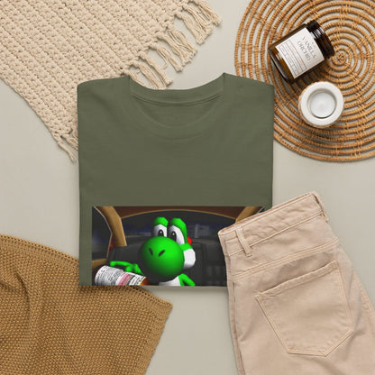 Yoshi Pouring Up Lean In A Car