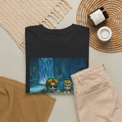 Link and Zelda Chilling and Smoking