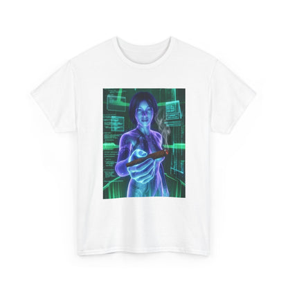Hologram Goddess Offering You A Blunt